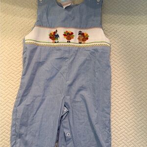 Smocked Thanksgiving Jumper 9M